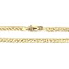 14k Yellow Gold Cuban Italian Chain (3.5mm) 18"/6.7g - 24"/8.9g - Image 2